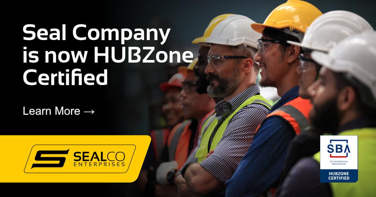 Seal Company is now HUBZone Certified